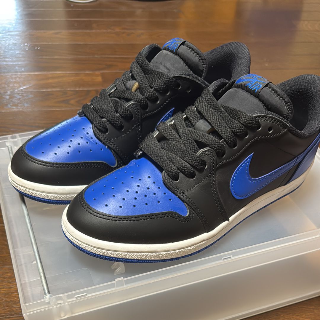 Nike Air Jordan 1 Low '85 "Black and Royal Blue"