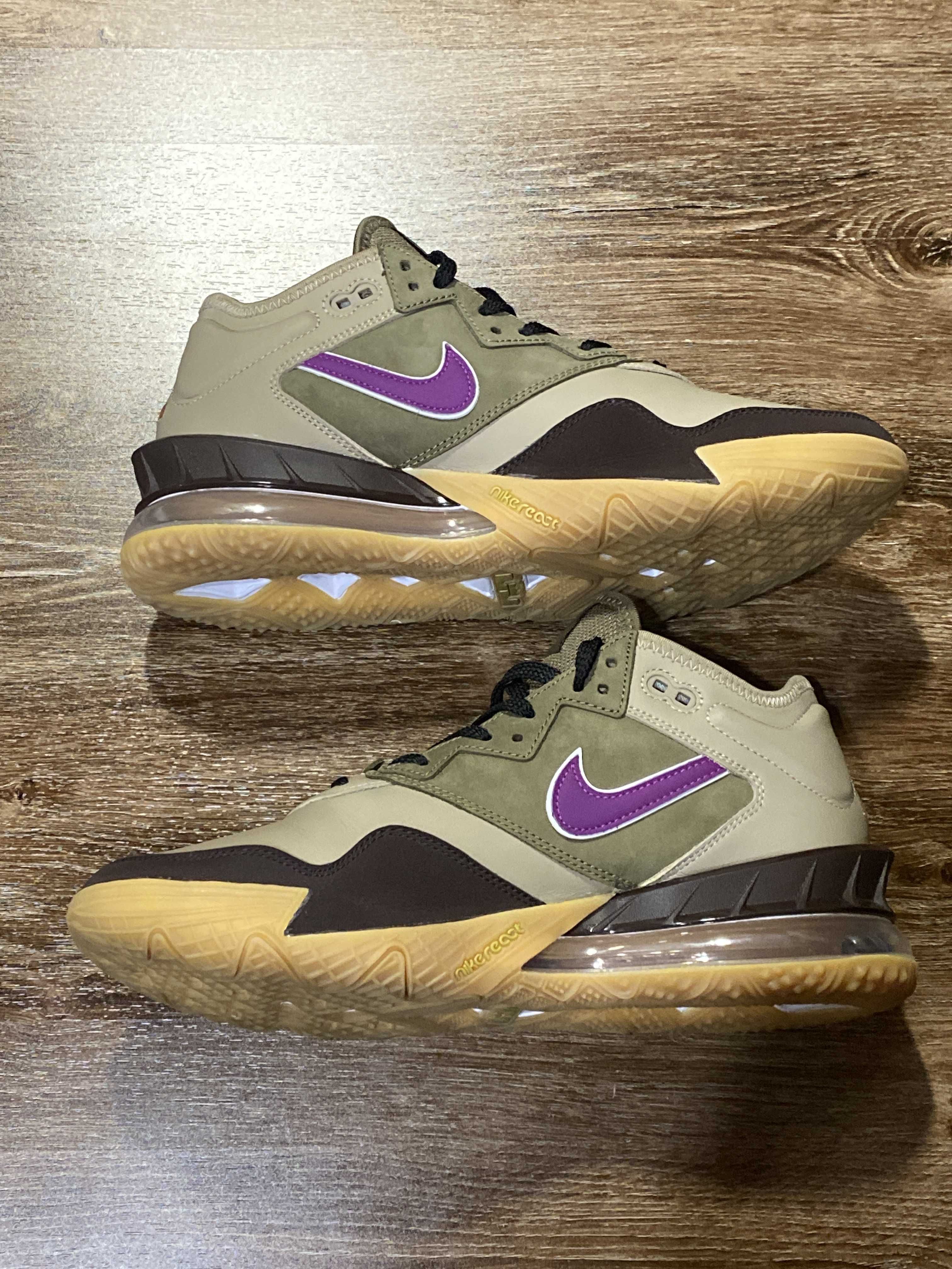 atmos × Nike LeBron 18 Low "Viotech"