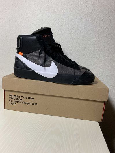 Off-White × Nike Blazer Studio Mid "Grim Reaper"