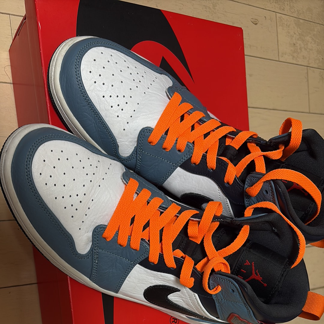 FACETASM × Nike Air Jordan 1 Mid "White/Navy"