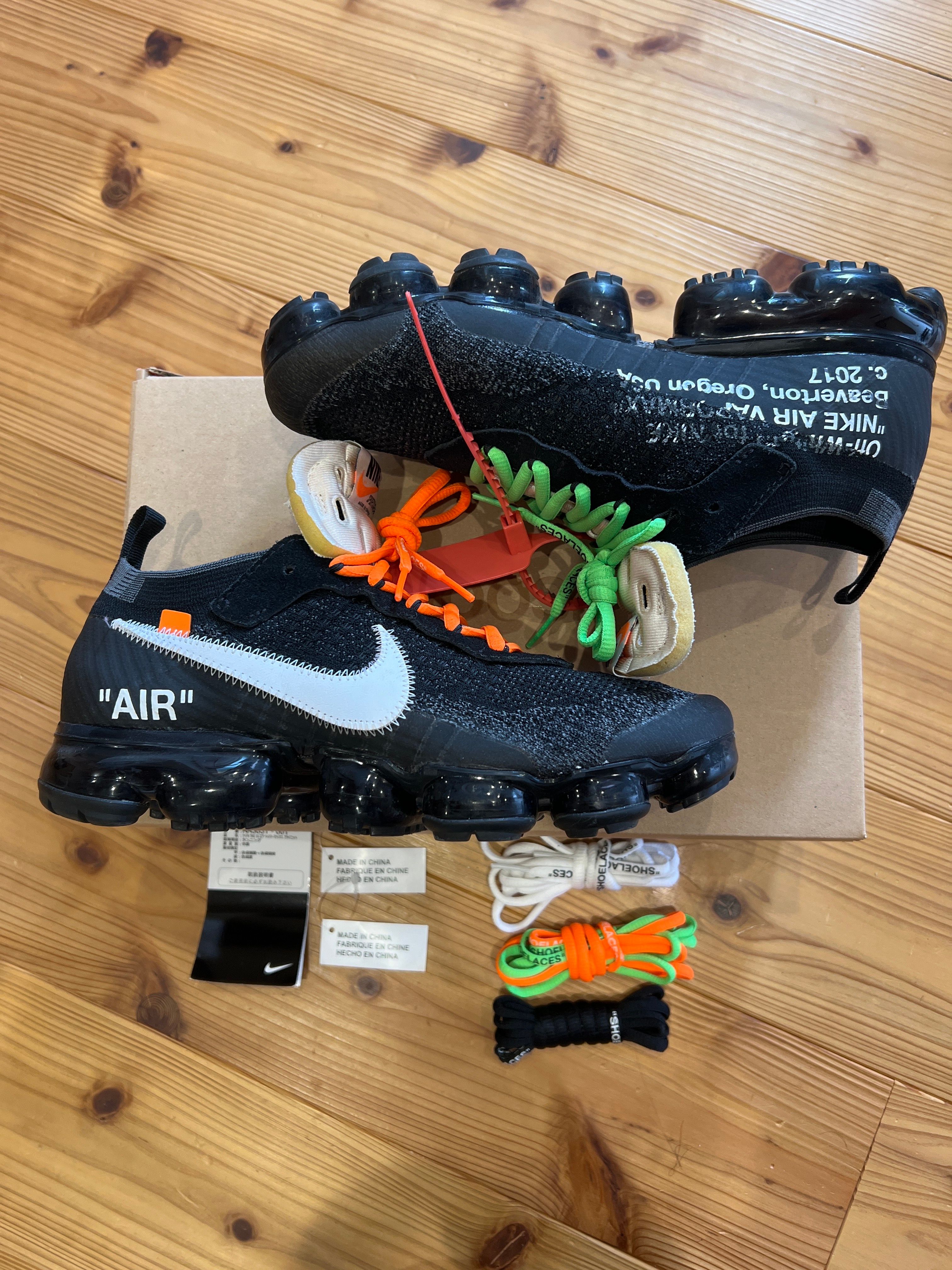 Off-White × Nike Air Vapormax "The Ten"