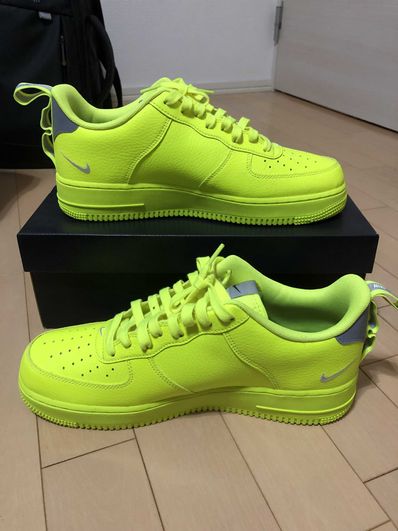 Nike Air Force 1 Low Utility "Volt/White/Black/Wolf Grey"