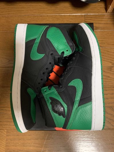 Nike Air Jordan 1 Retro High OG "Black/Pine Green" (2020)