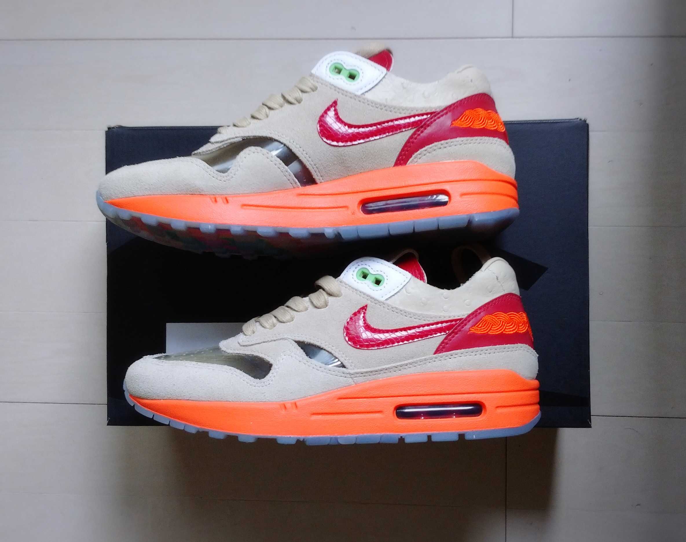 CLOT × Nike Air Max 1 "Kiss of Death" (2021)