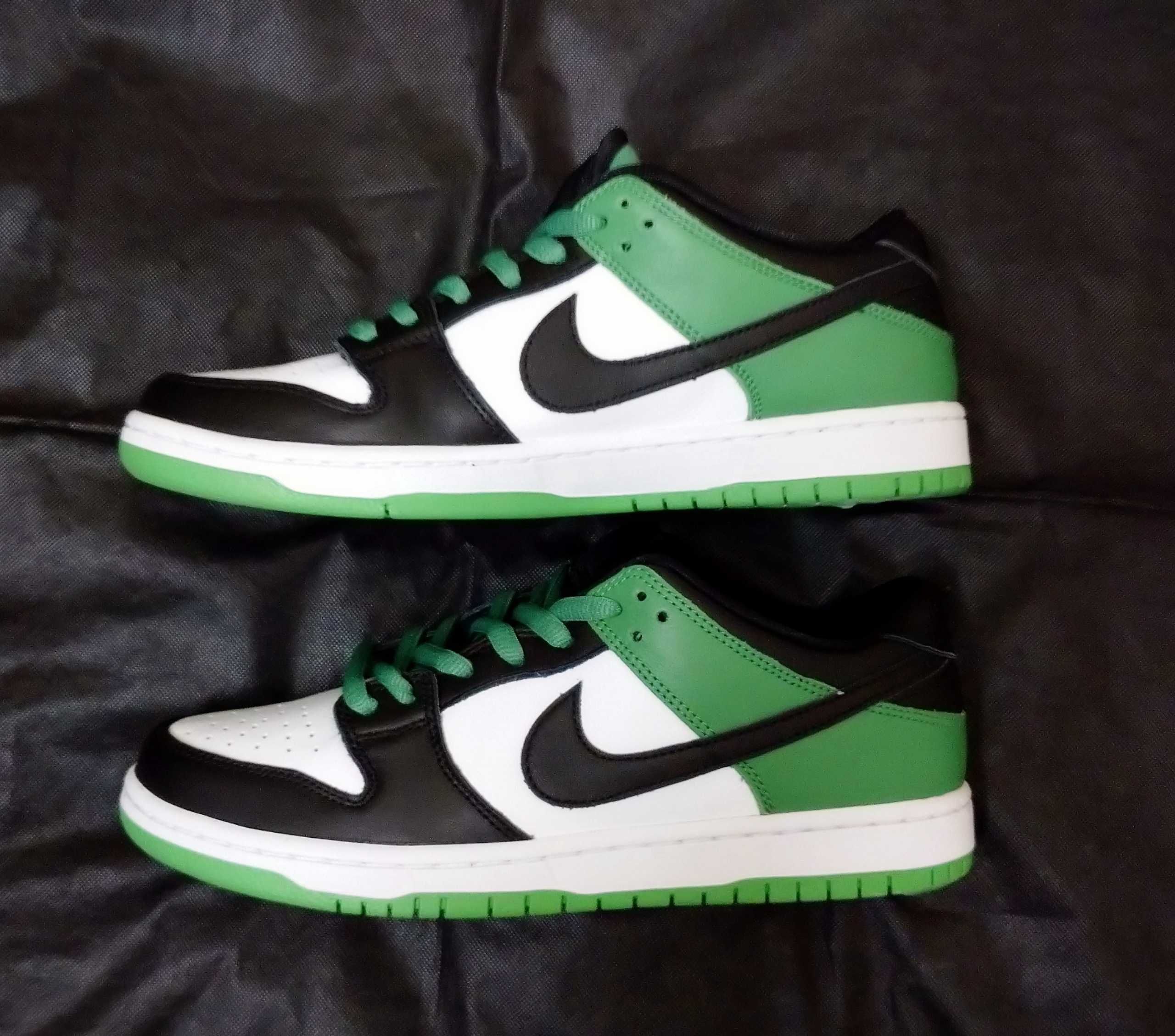 Nike SB Dunk Low Pro "Black and Classic Green"