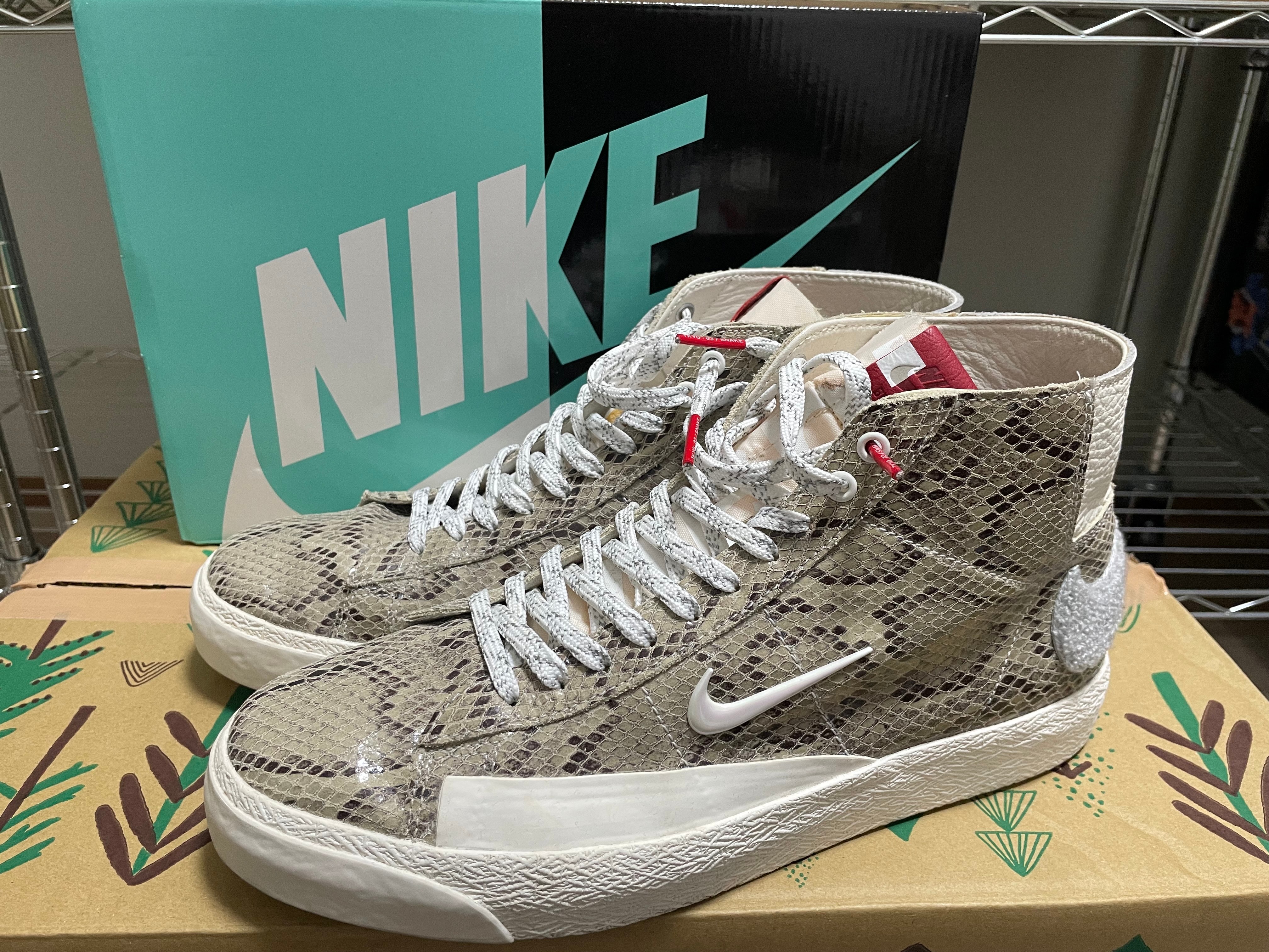 SOULLAND × Nike SB Blazer Mid "Snakeskin"