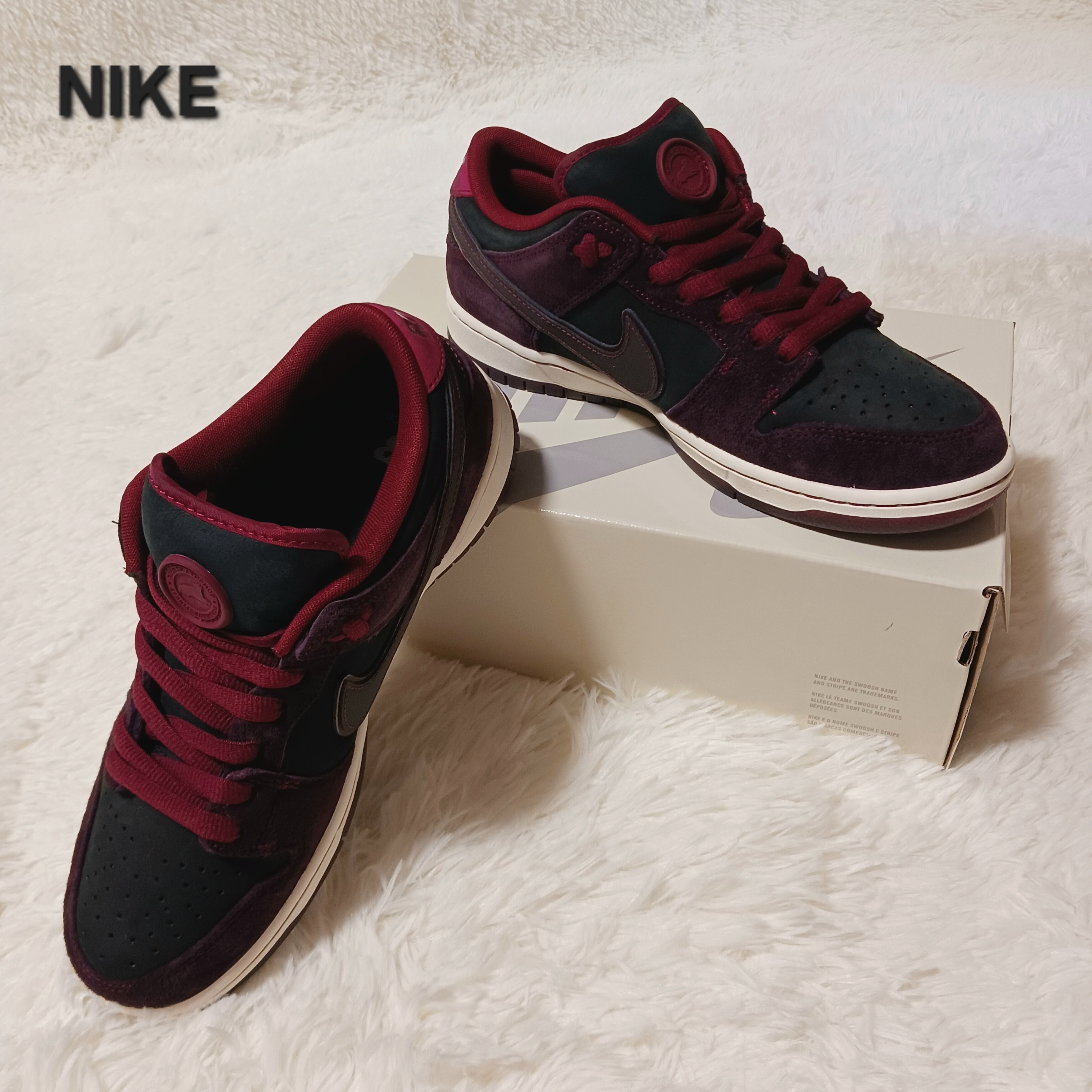 Riot Skateshop × Nike SB Dunk Low Pro QS "Mahogany and Team Red"
