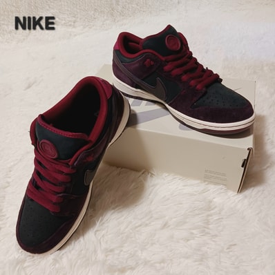 Riot Skateshop × Nike SB Dunk Low Pro QS "Mahogany and Team Red"