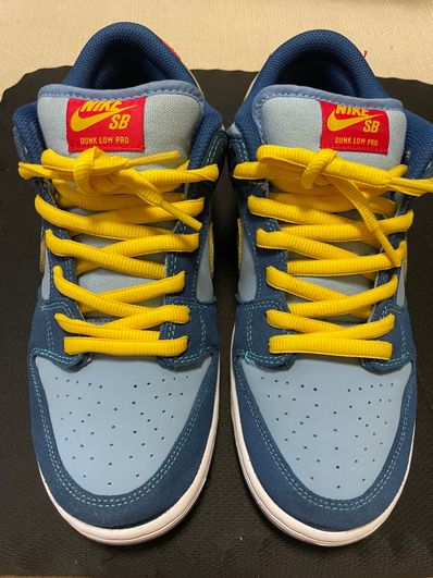 Why So Sad? × Nike SB Dunk Low "Coastal Blue/Speed Yellow-University Red"