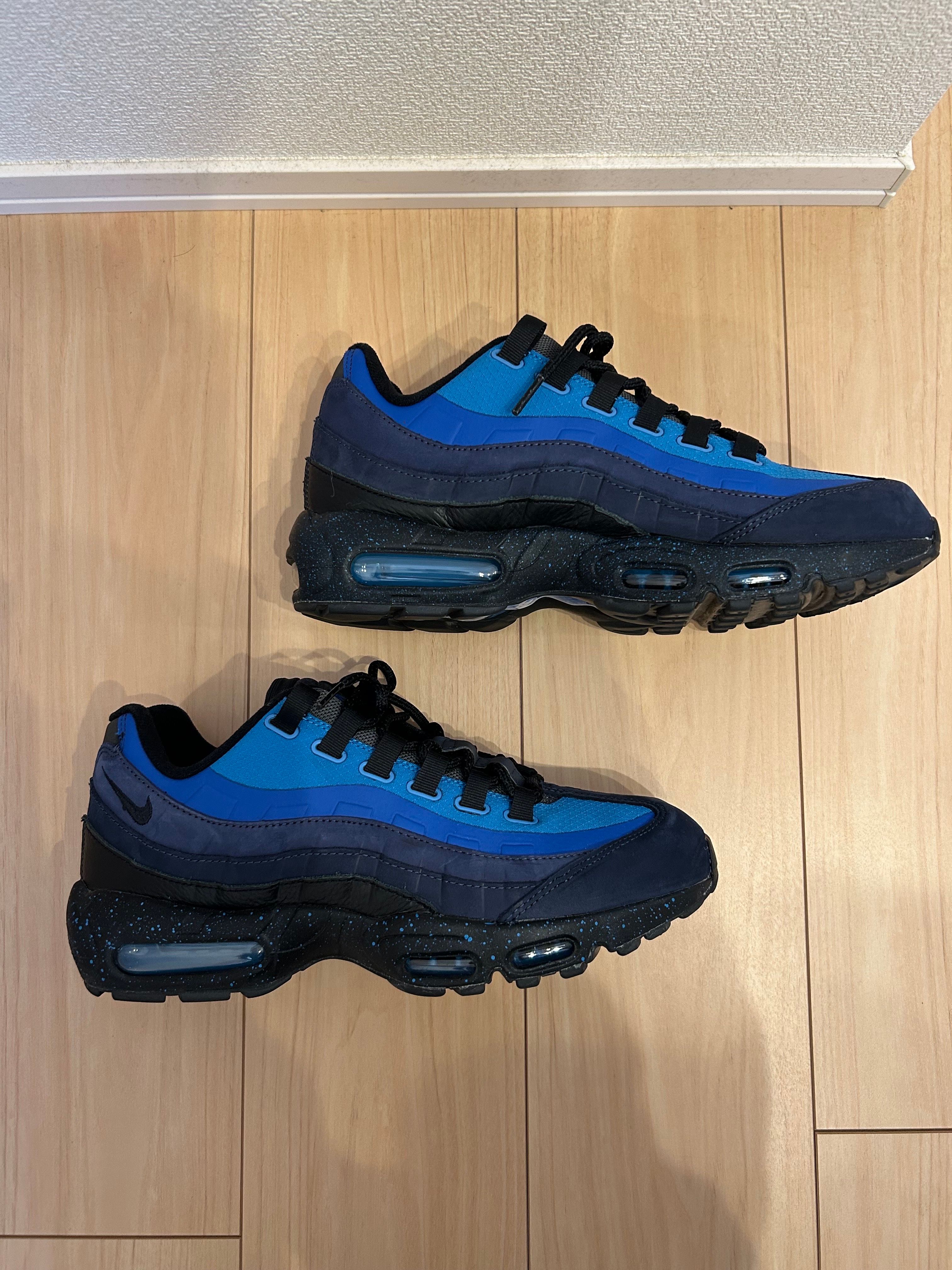 Stash × Nike Air Max 95 "Black and Harbor Blue" (2024)