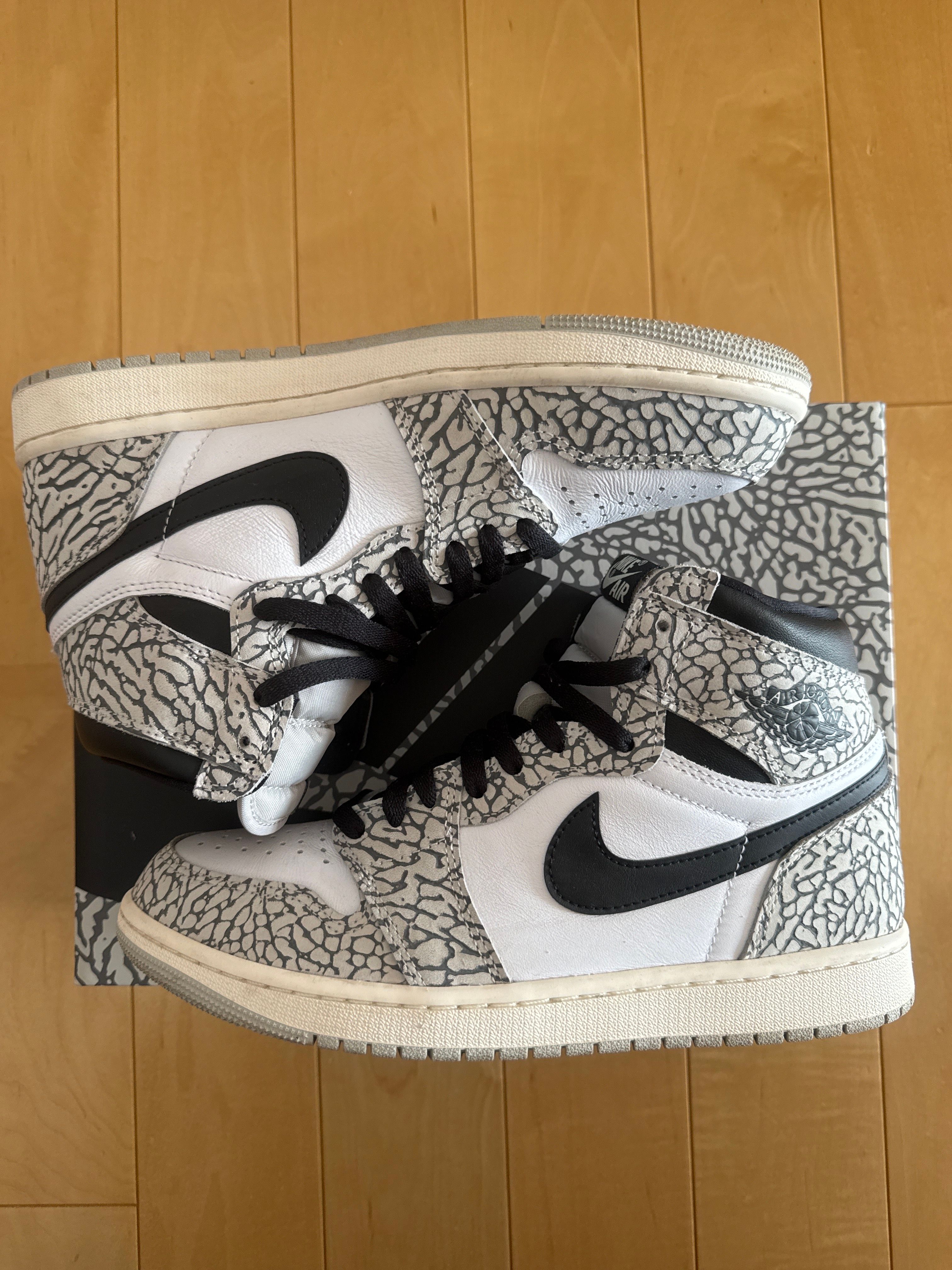Nike Air Jordan 1 High OG "White Cement/Safari"