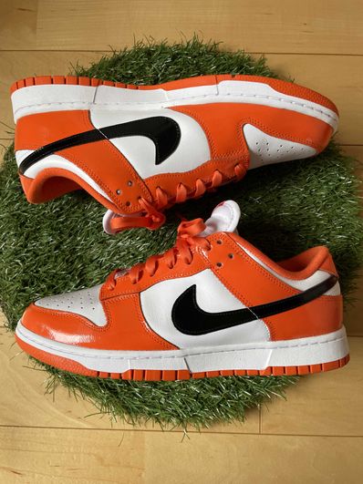 Nike Women's Dunk Low "Patent Orange"