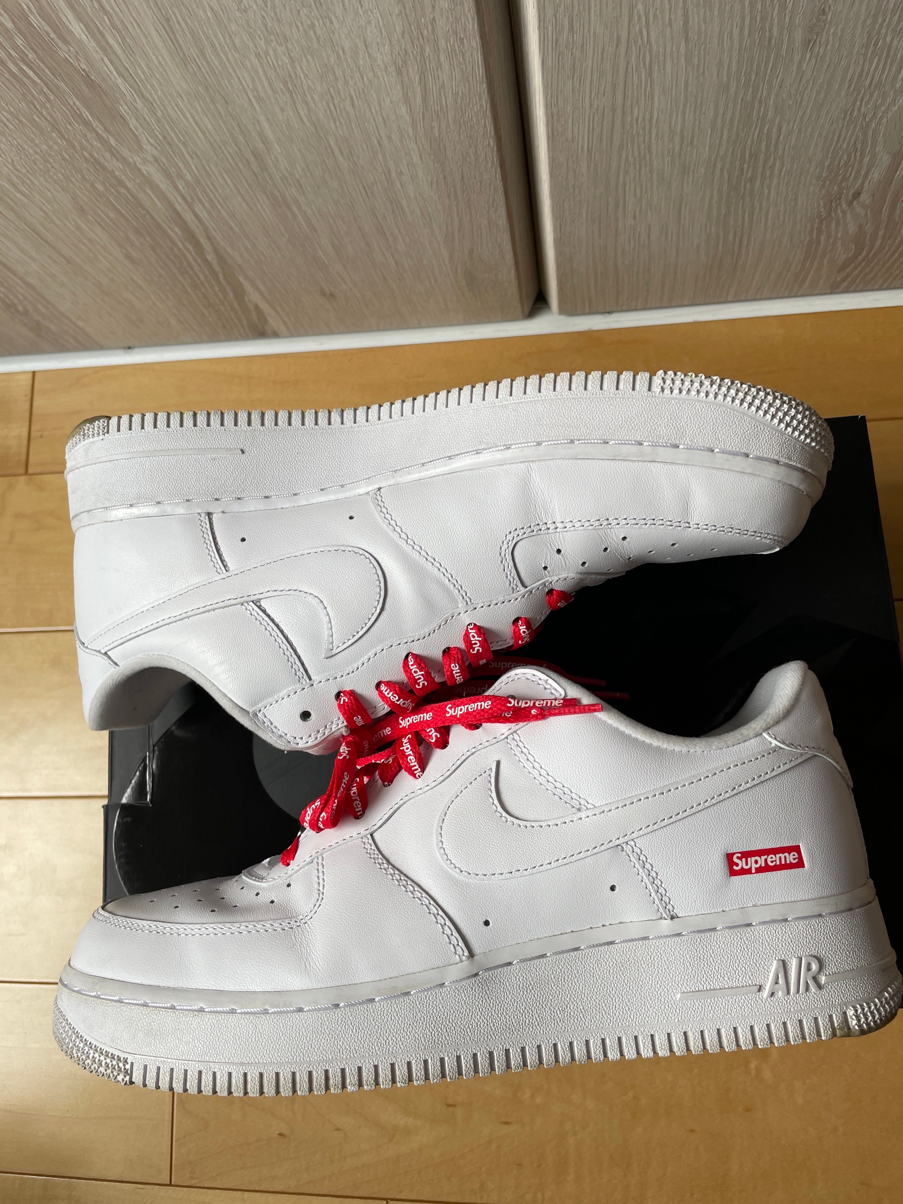 Supreme × Nike Air Force 1 Low "White"