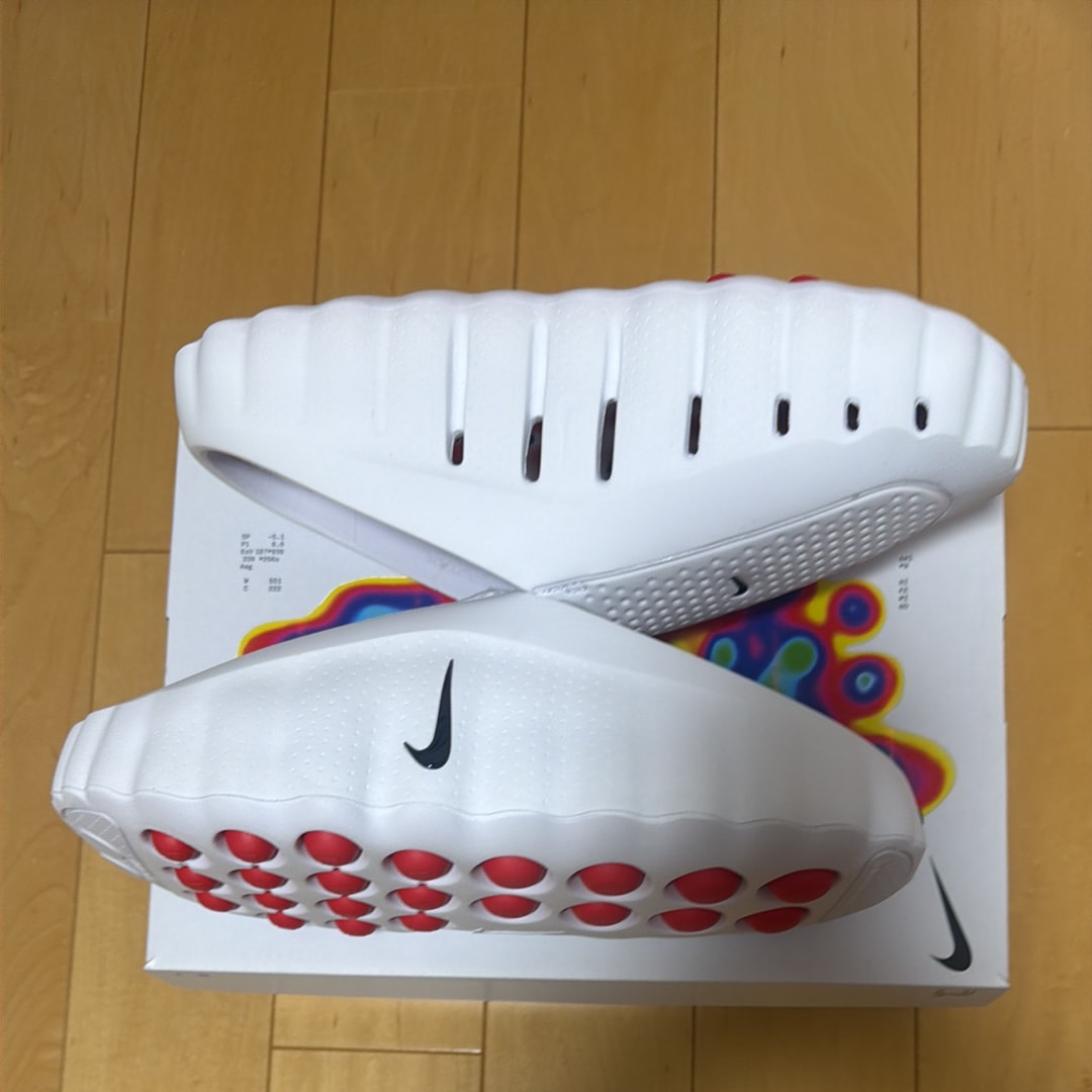 Nike Mind 001 Mules "White/Speed Red"