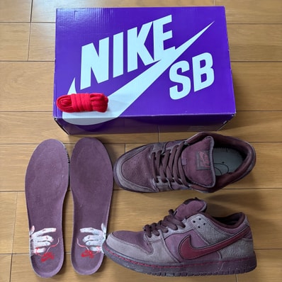 Nike SB Dunk Low PRM City of Love "Burgundy"