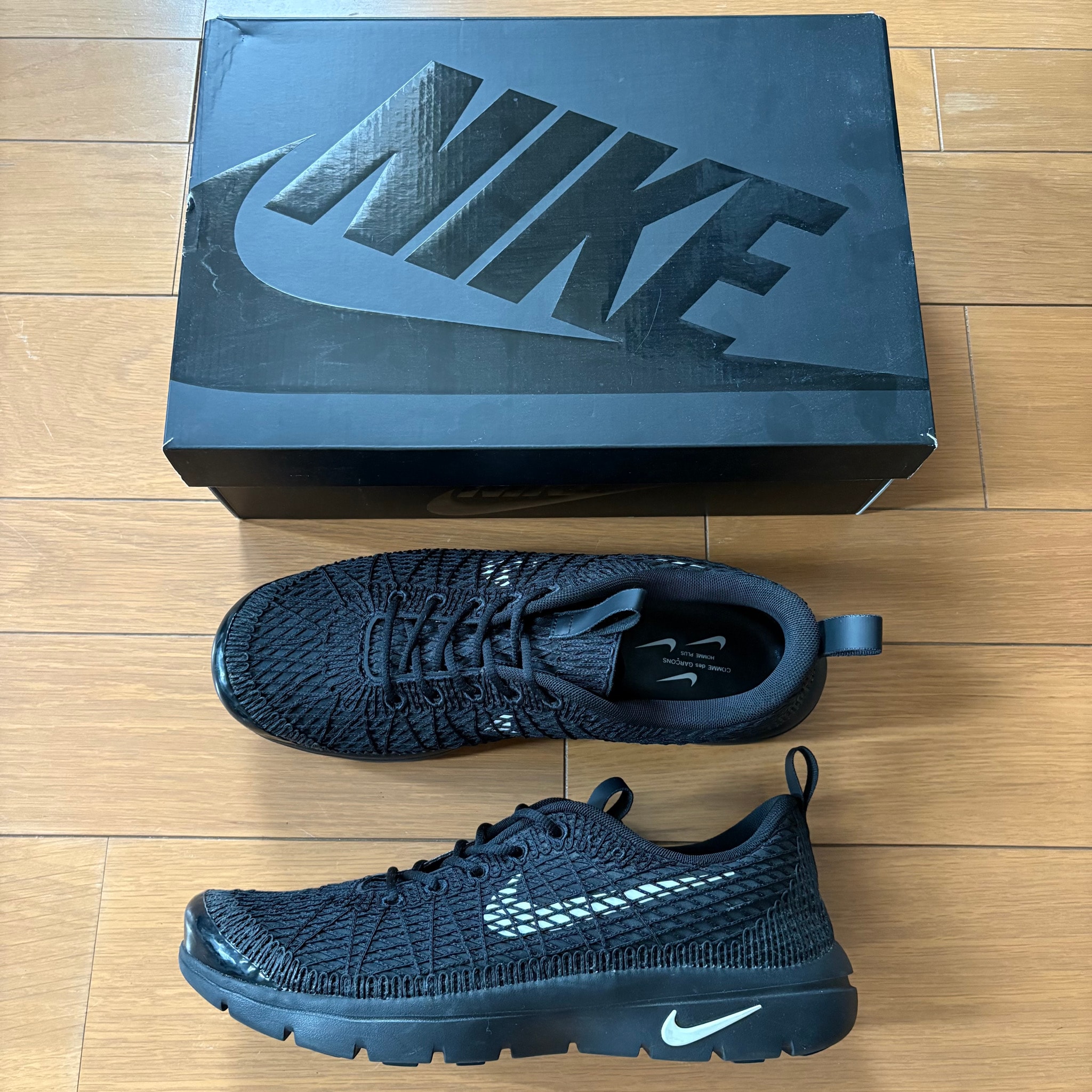 COMME des GARCONS HOMME PLUS × Nike Air Rejuven8 "Black"