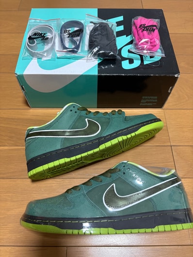 Concepts × Nike SB Dunk Low "Green Lobster"