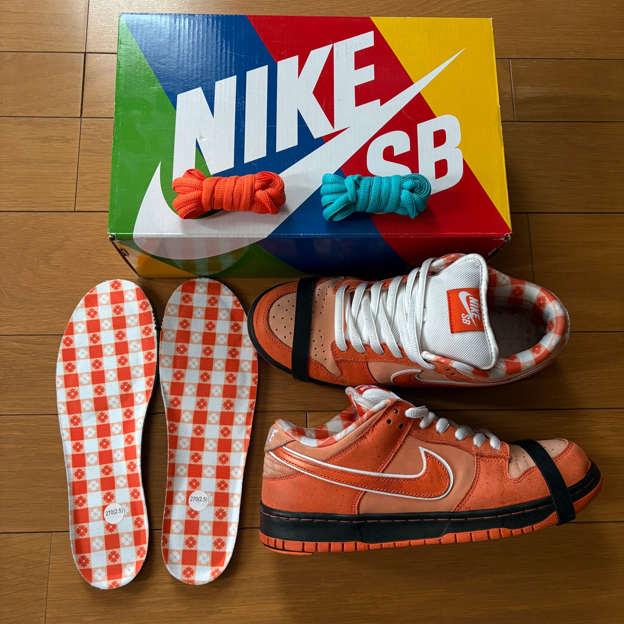 Concepts × Nike SB Dunk Low SP "Orange Lobster"
