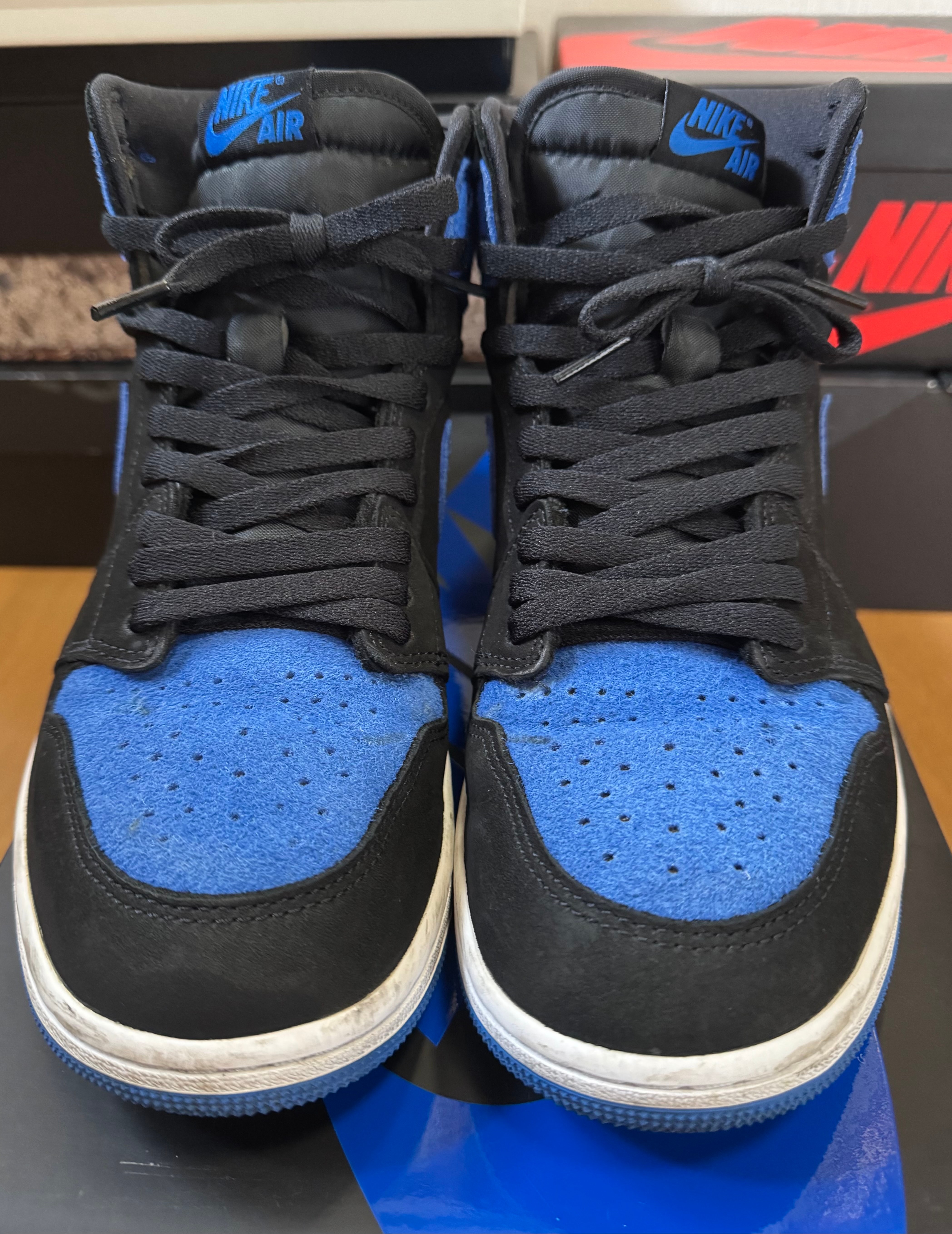 ナイキ エアジョーダン1 レトロ ハイ OG "ロイヤル リイマジンド"