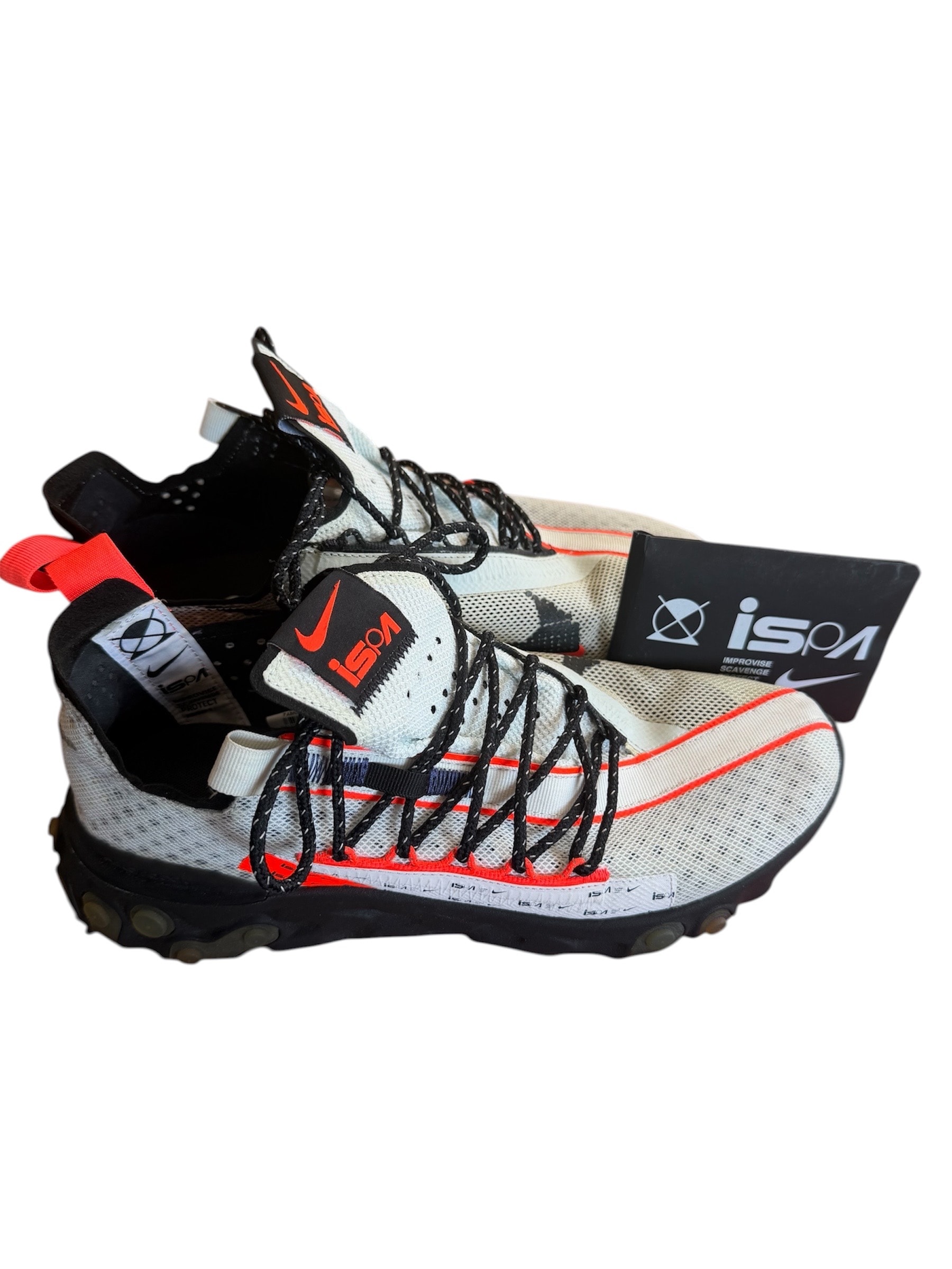 NIKE REACT RUNNER ISPA "GHOST AQUA TOTAL CRIMSON"