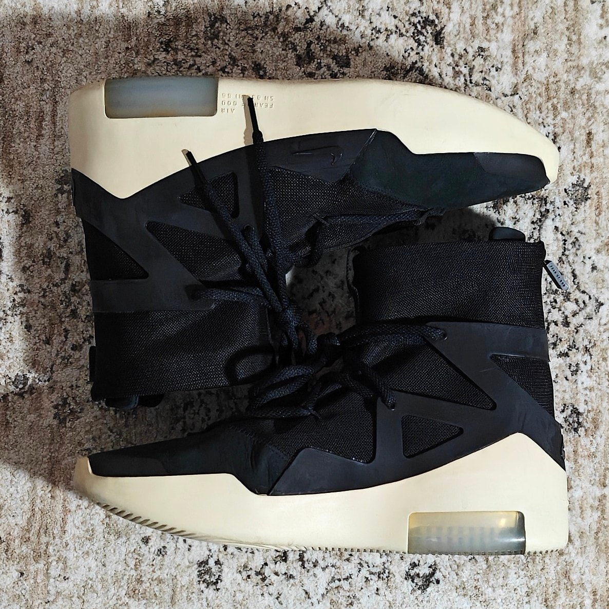 フィアオブゴッド × ナイキ エア フィアオブゴッド1 "ブラック"