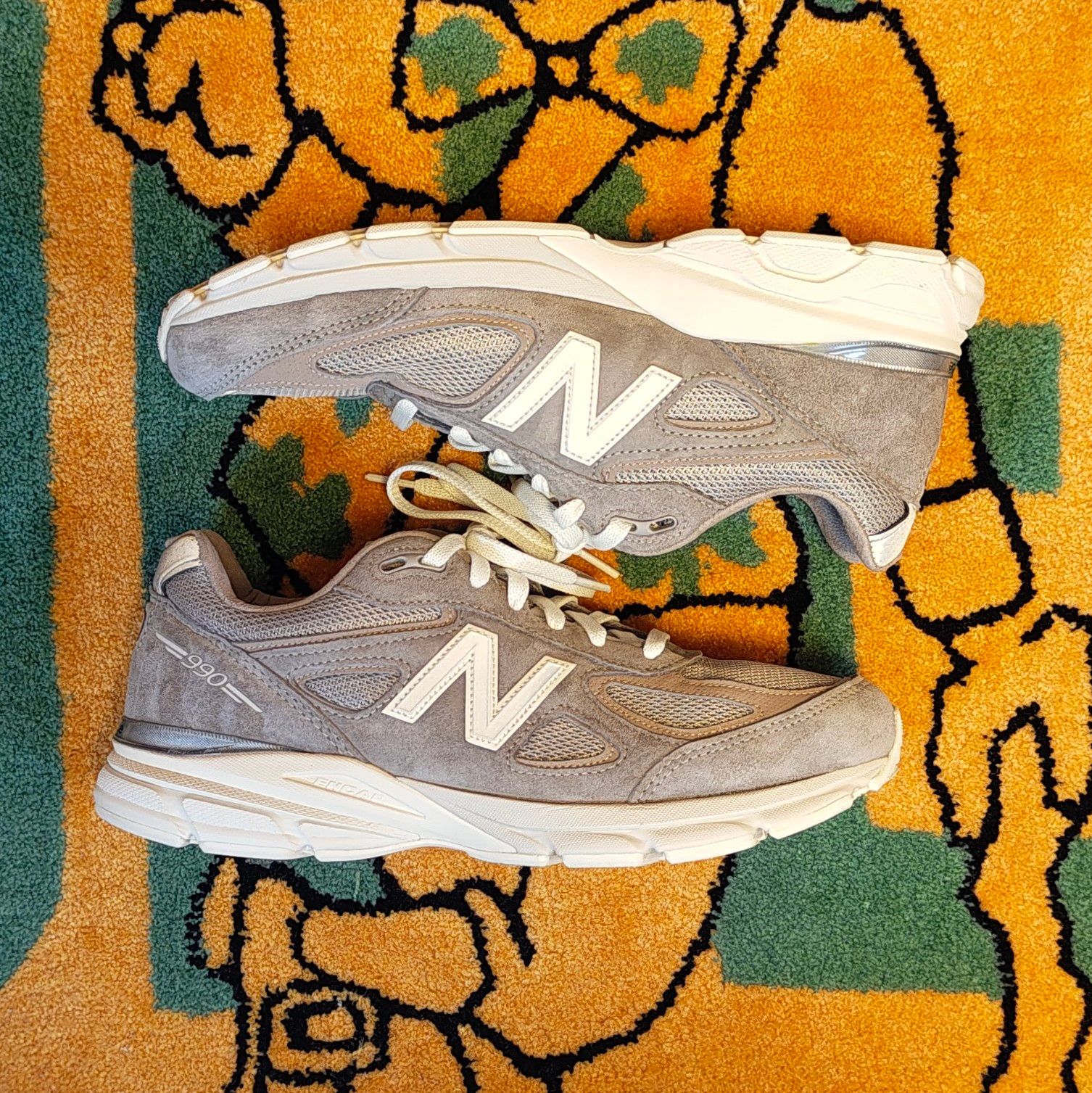 KITH × New Balance 990V4 "Moonrock"