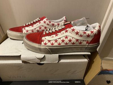 Bianca Chandon × Vault by Vans Old Skool VLT LX "Red/White"