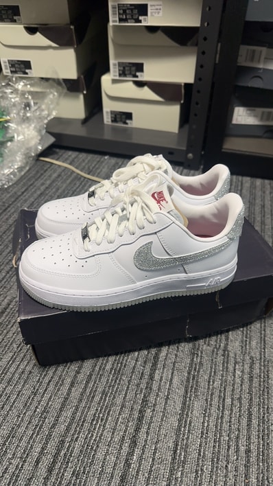 Nike Women's Air Force 1 '07 LX "White/Cool Grey/Multi Color"