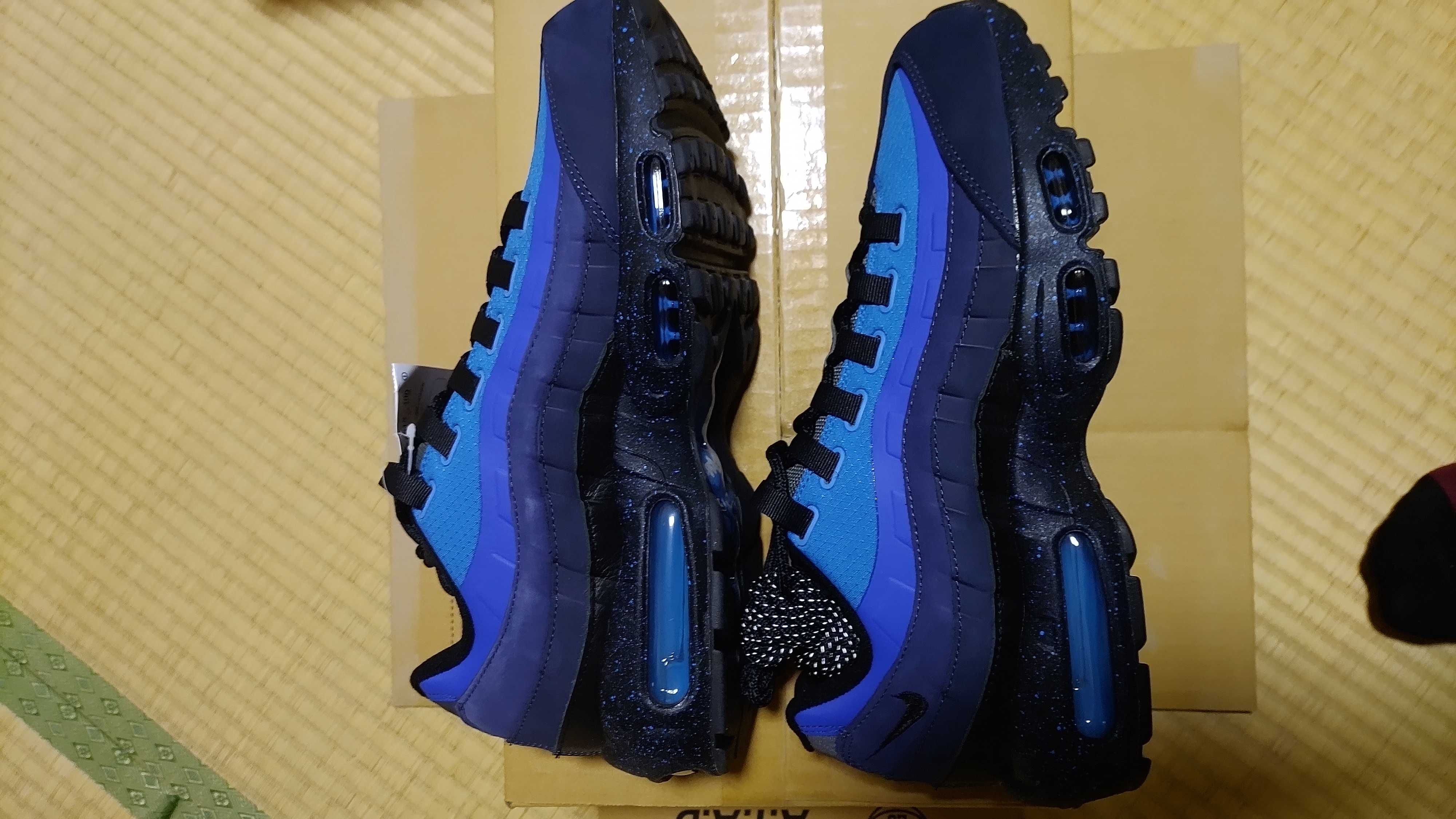 Stash × Nike Air Max 95 "Black and Harbor Blue" (2024)
