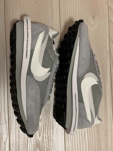 Fragment × sacai × Nike LD Waffle "Light Smoke Grey"
