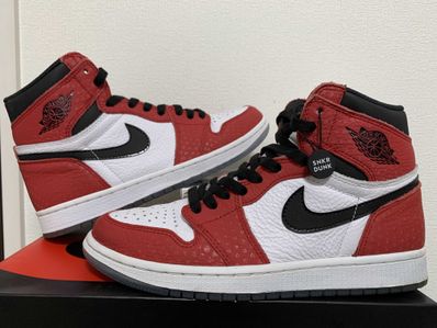 Spiderman × Nike Air Jordan 1 Origin Story "Gym Red/White/Photo Blue/Black"