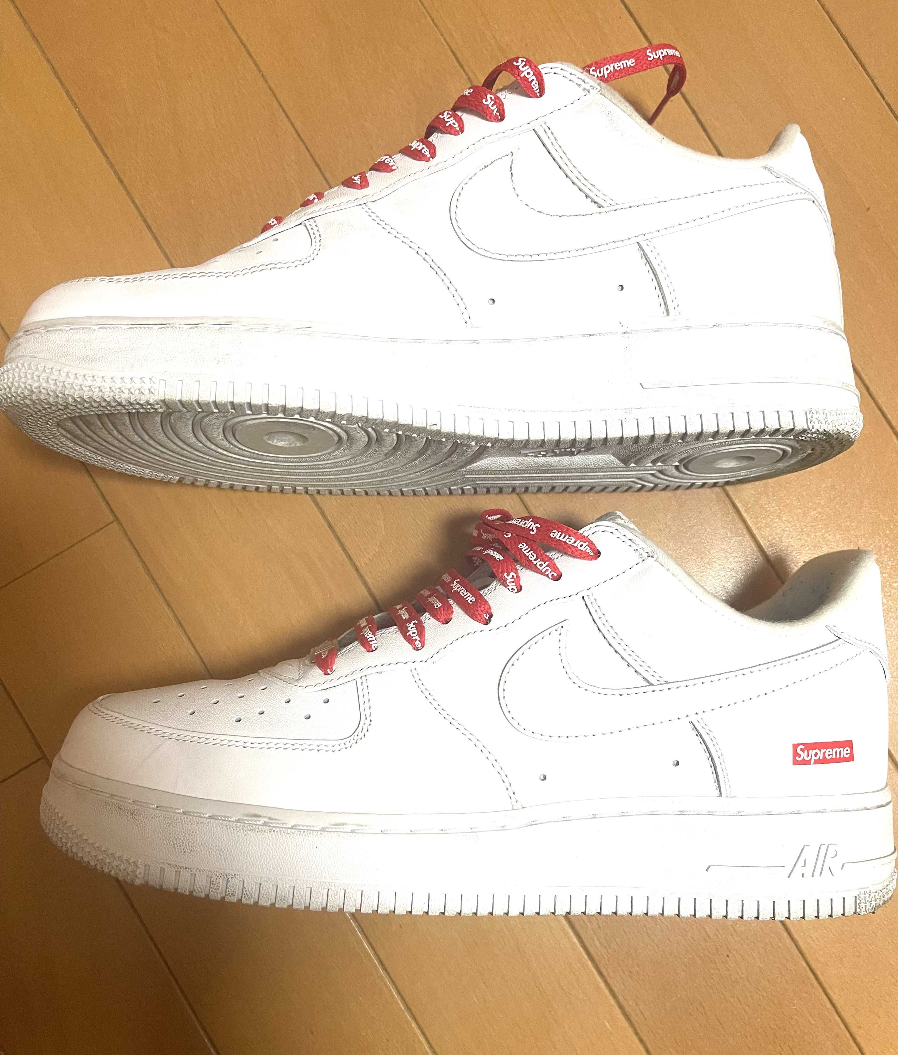 Supreme × Nike Air Force 1 Low "White"