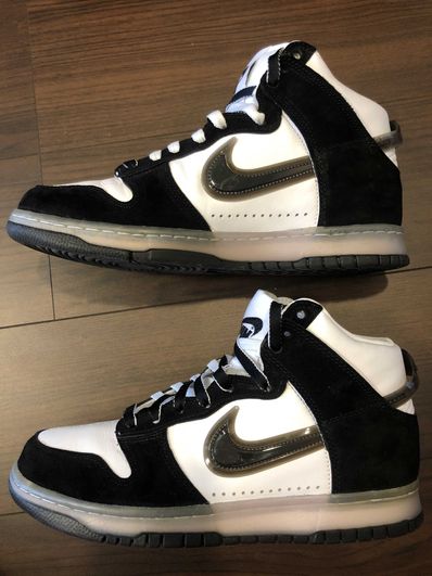 SLAM JAM x NIKE DUNK HIGH "WHITE/CLEAR BLACK"