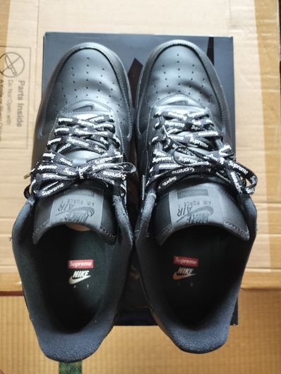 Supreme × Nike Air Force 1 Low "Black"