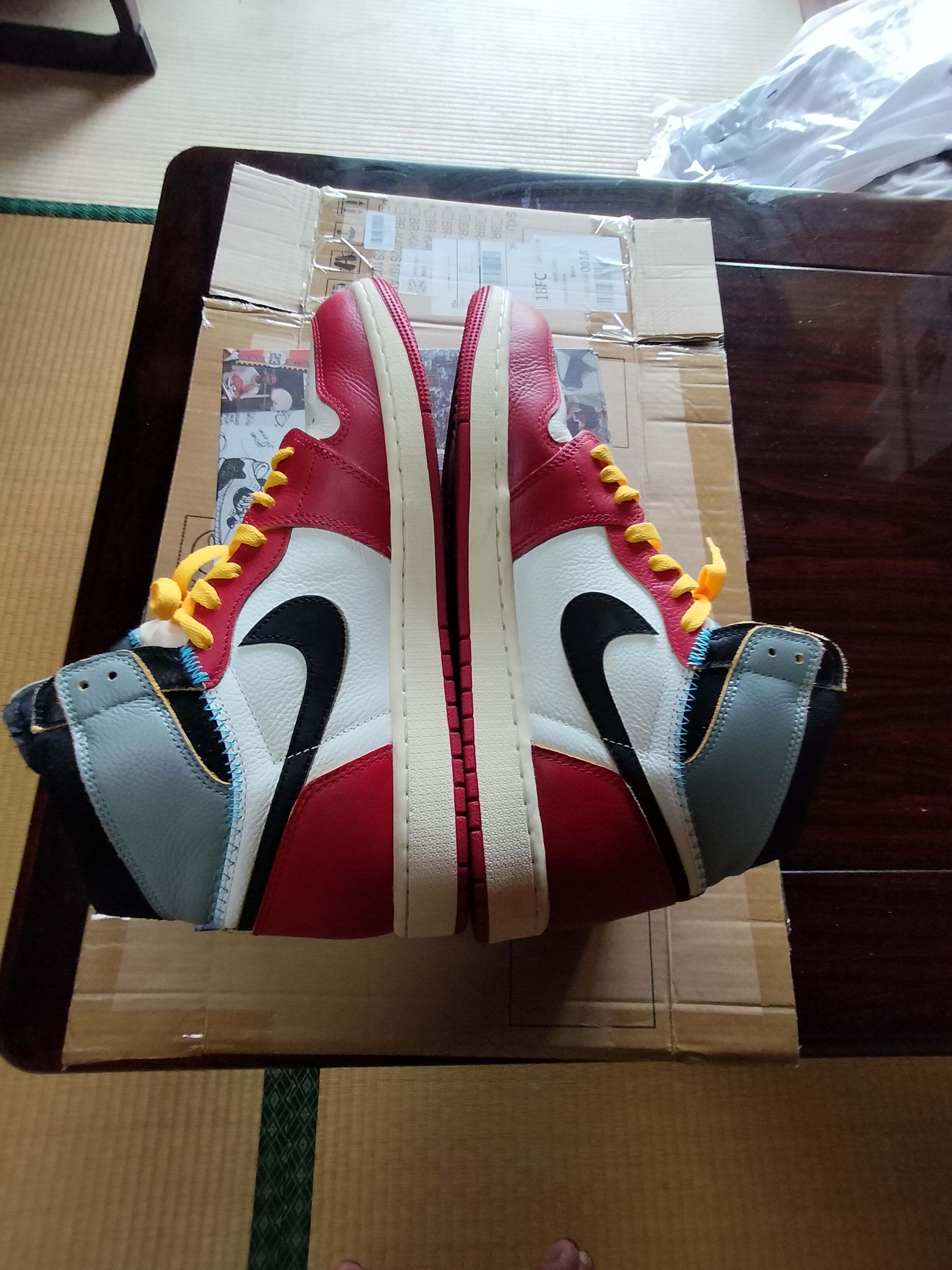 UNION × Nike Air Jordan 1 Retro High OG "Chicago/Shadow"