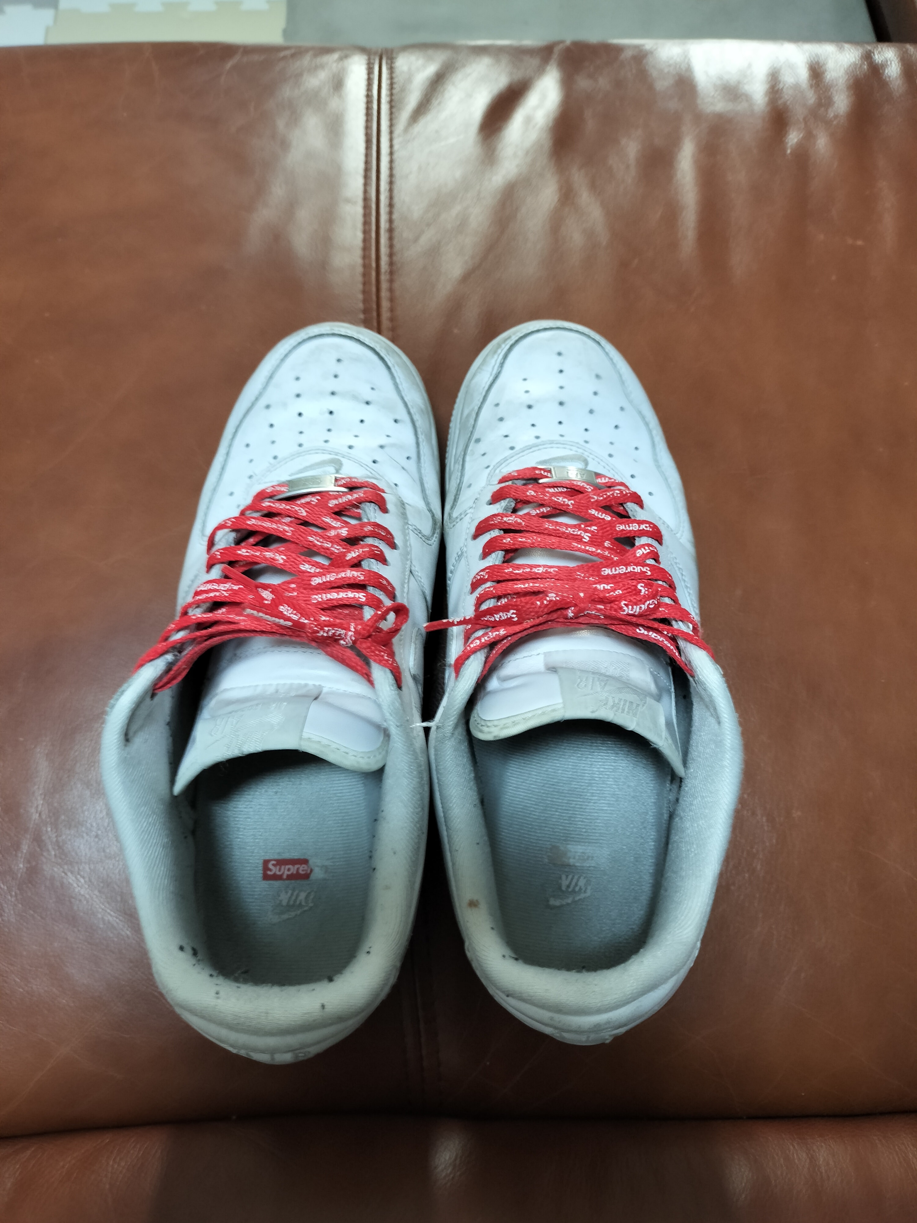 Supreme × Nike Air Force 1 Low "White"