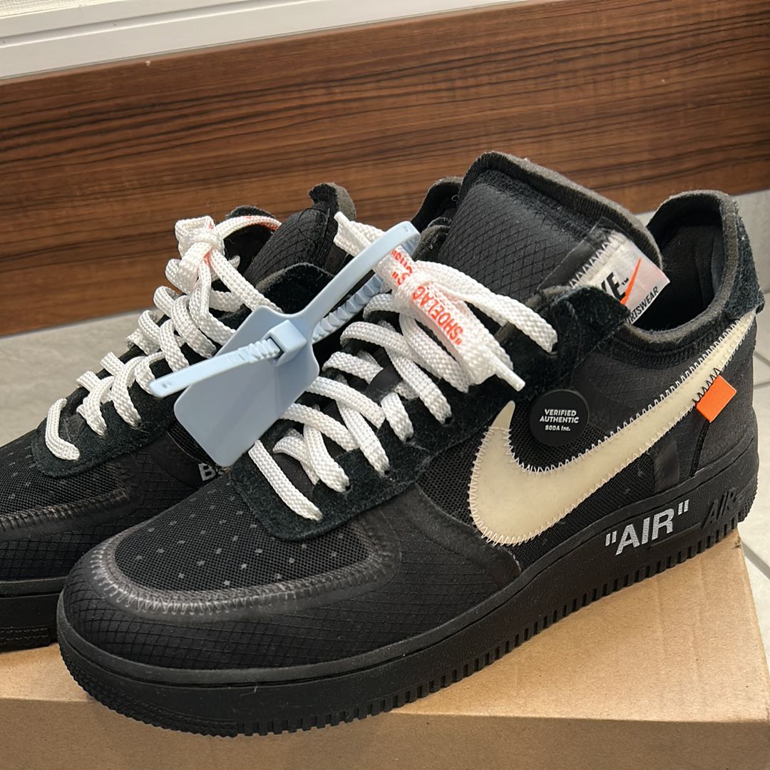 Off-White × Nike Air Force 1 Low "Black"