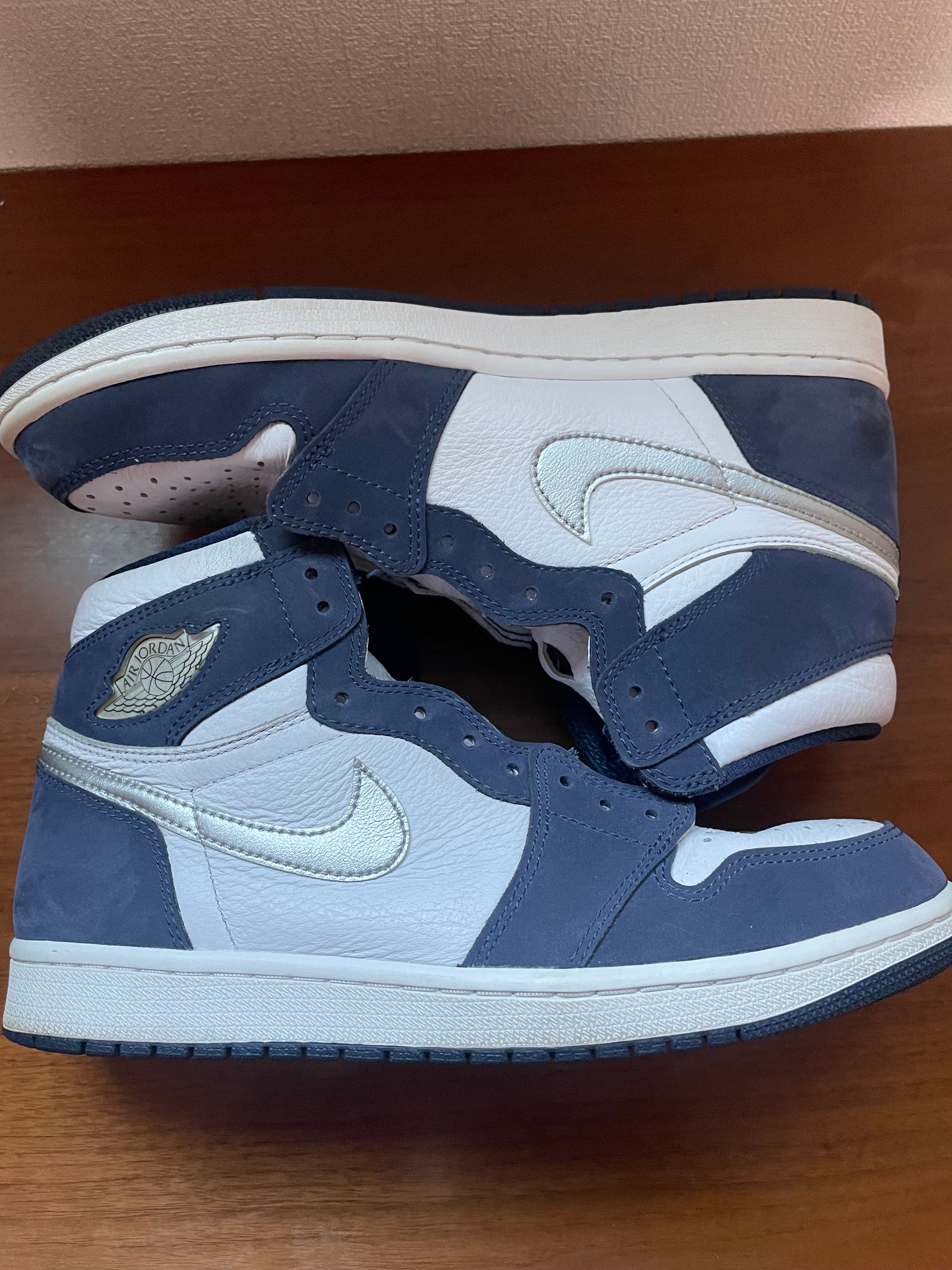 Nike Air Jordan 1 High OG CO.JP "White/Midnight Navy" (2020)(ブリーフケースなし)