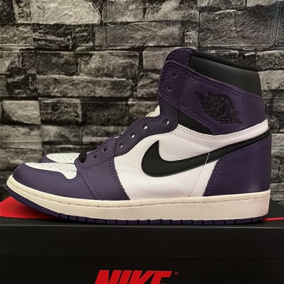Nike Air Jordan 1 Retro High OG "Court Purple/White/Black" (2020)