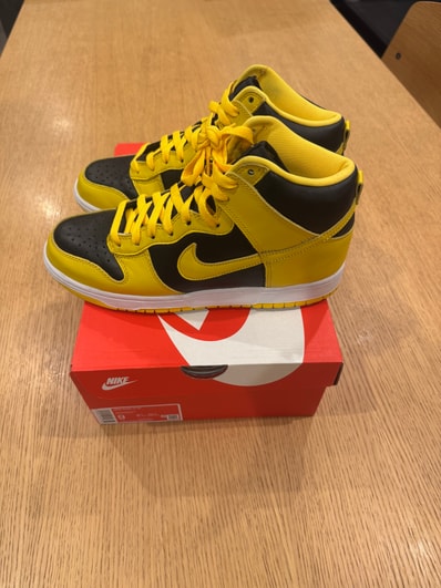 Nike Dunk High "Black/Varsity Maize"