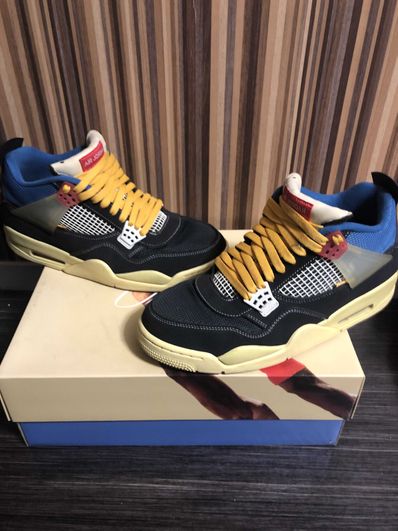 UNION × NIKE AIR JORDAN 4 "OFF NOIR"