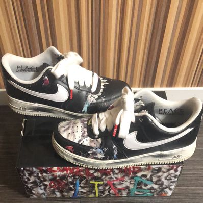 PEACEMINUSONE × Nike Air Force 1 Low Para Noise "Black" / G-DRAGON