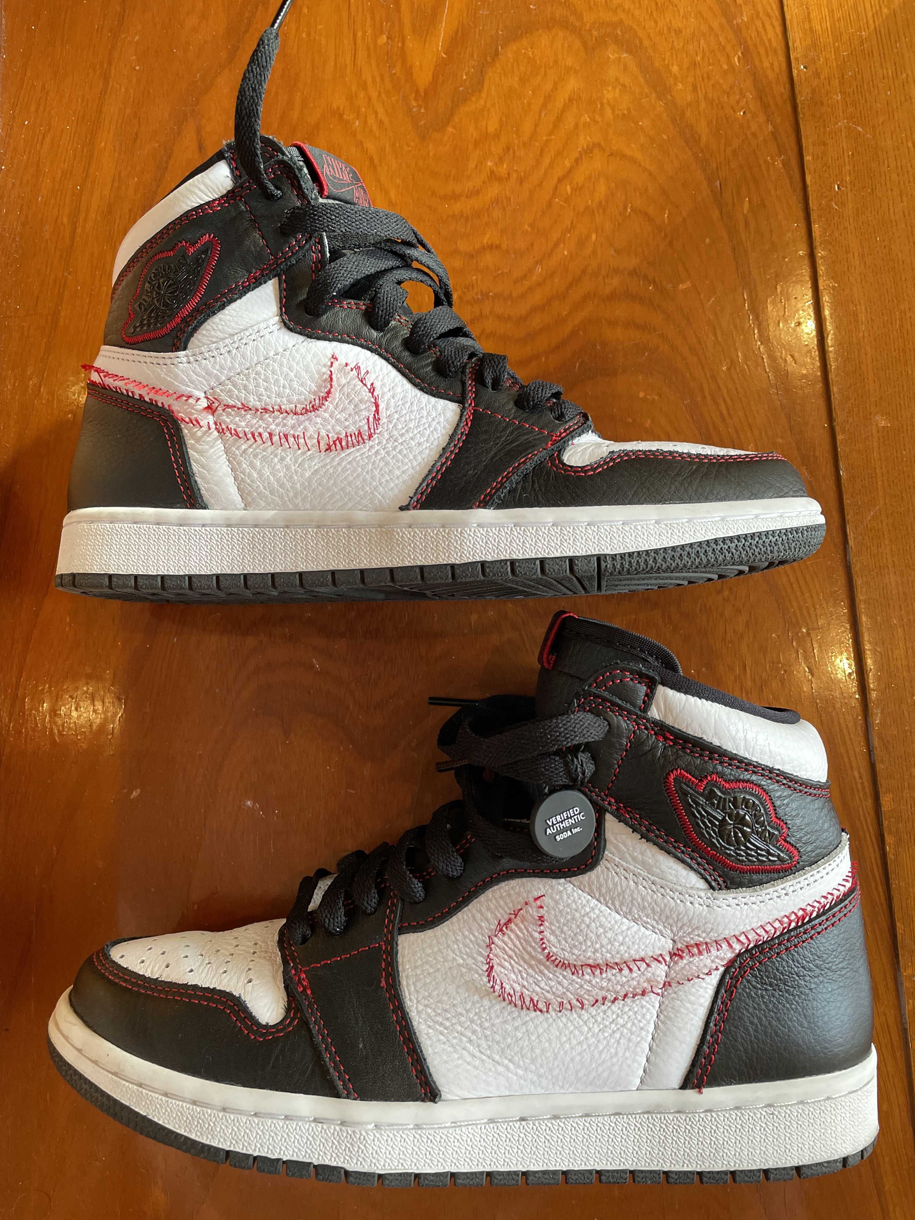 Nike Air Jordan 1 High OG Defiant "Black/Yellow/Gym Red"