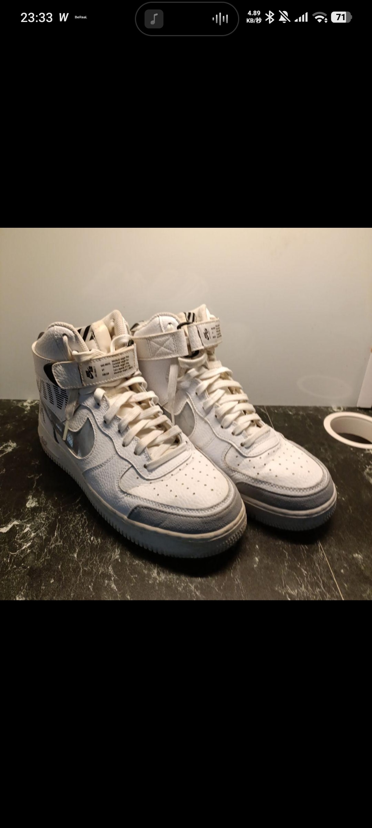 Nike Air Force 1 High "Under Construction White"