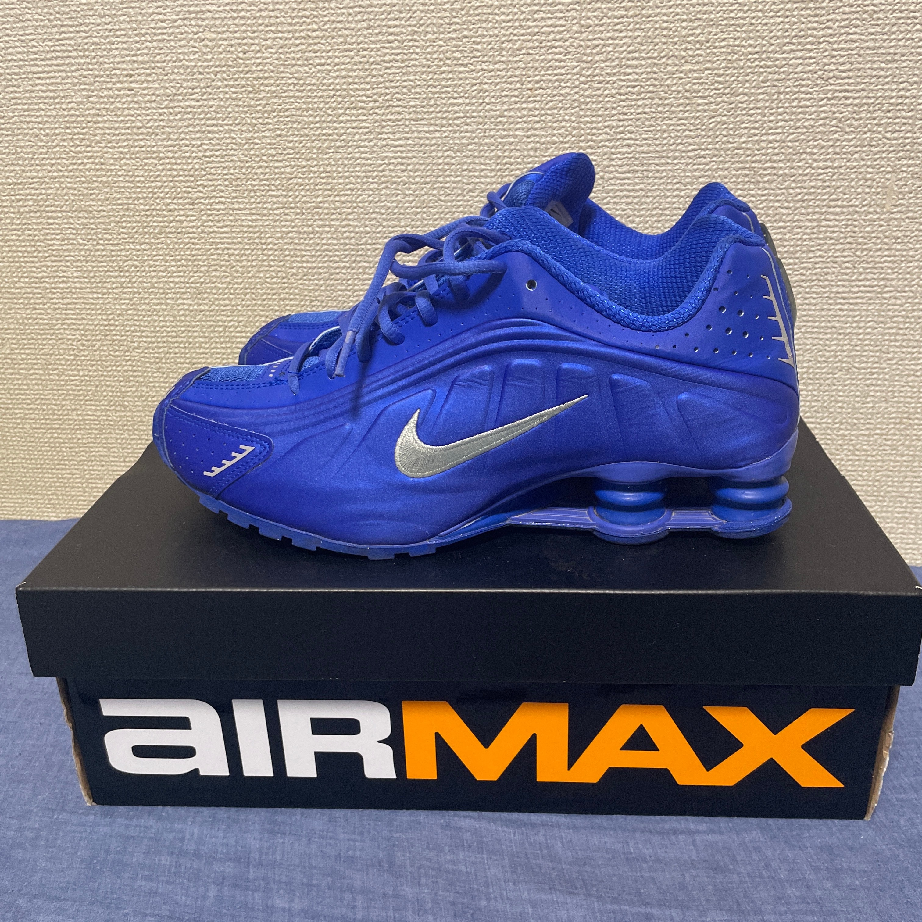 Nike Women's Shox R4 "Racer Blue and Metallic Silver"