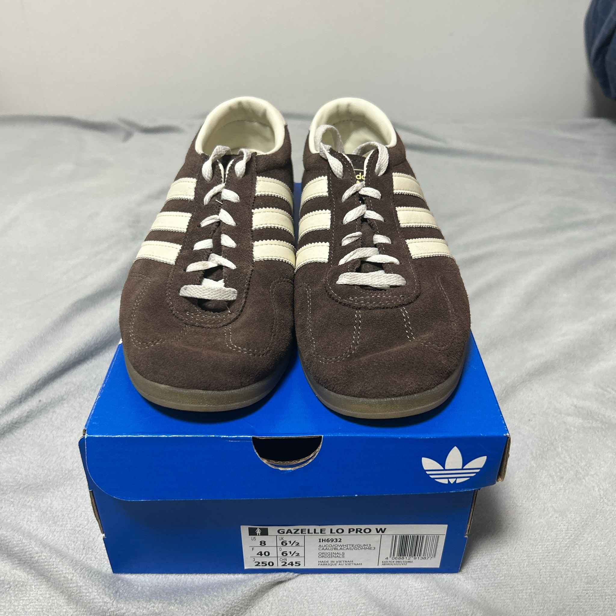 adidas Women's Gazelle Lo Pro "Aurora Coffee/Off White/Gum"