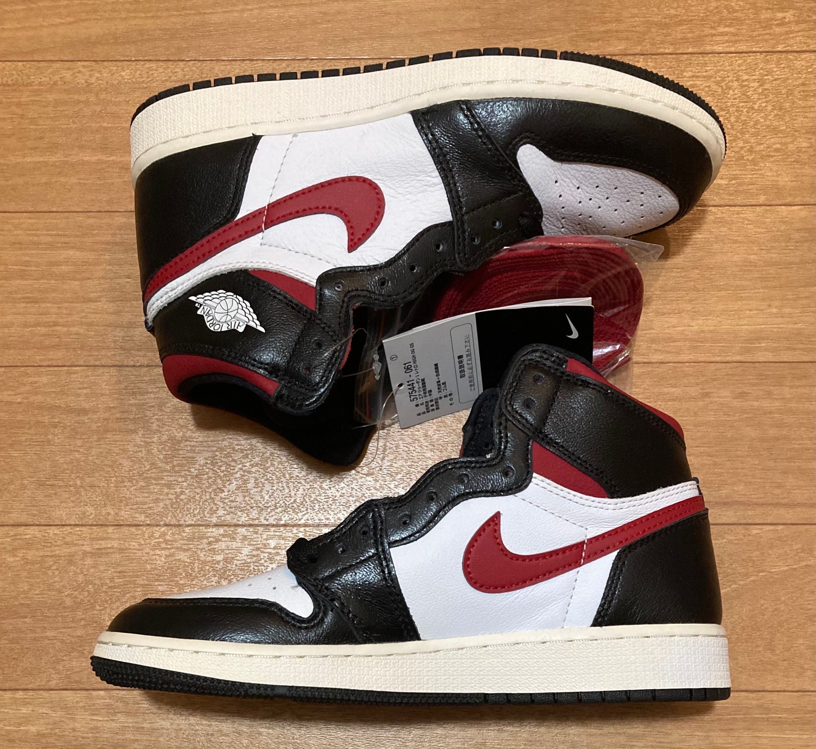 Nike GS Air Jordan 1 Retro High "Black Gym Red"