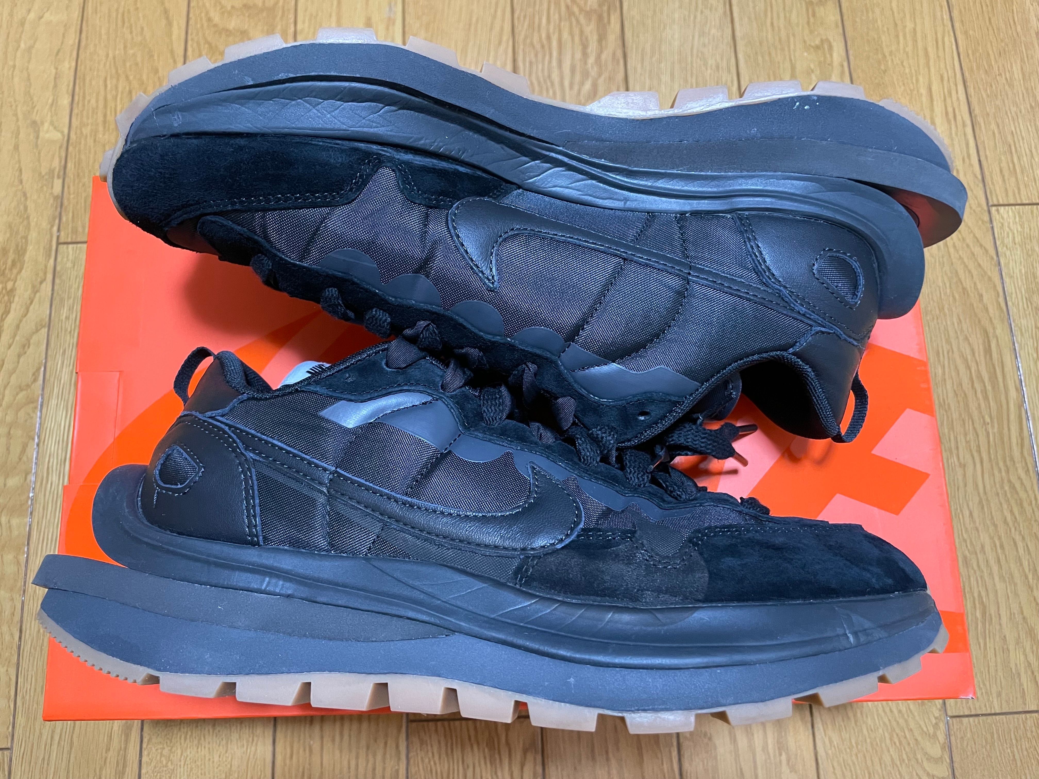 sacai × Nike VaporWaffle "Black Gum"