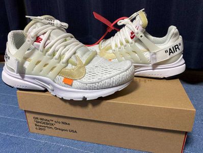 Off-White × Nike Air Presto "White/Black/Cone"