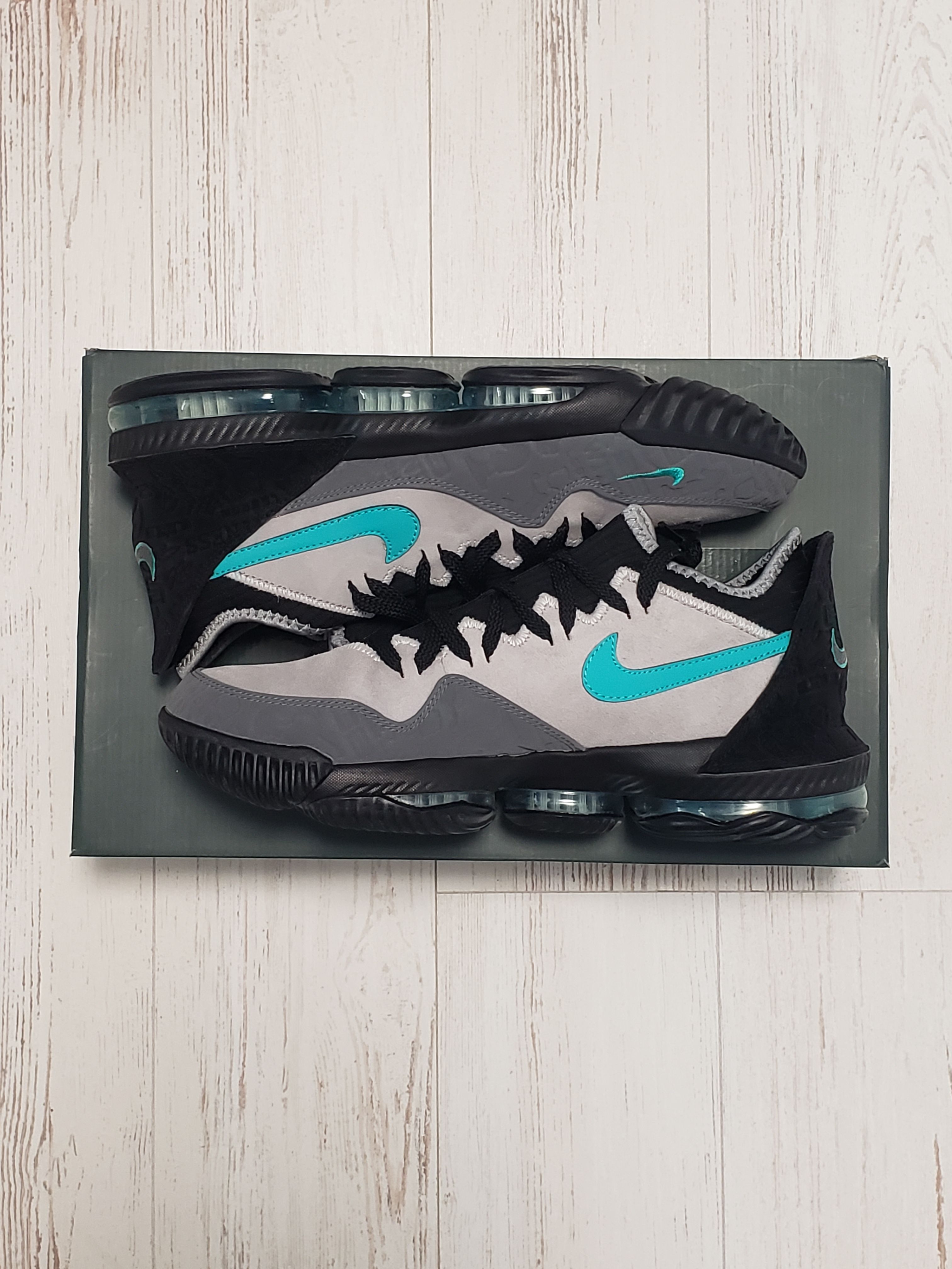 atmos × Nike LeBron 16 "Clear Jade"